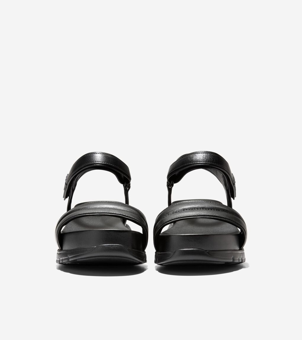 ZEROGRAND ANKLE STRAP SANDALS
